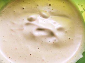 Pancakes sokeri-munavaahto