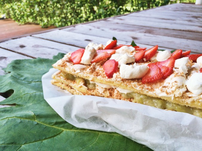 Paras Britakakku terassilla