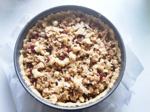 Granolakakku muruseos päälle