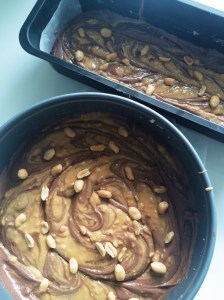 Täyden tavaran brownies