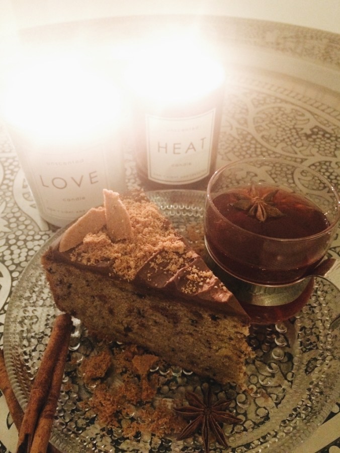 Jouluinen banaanikakku